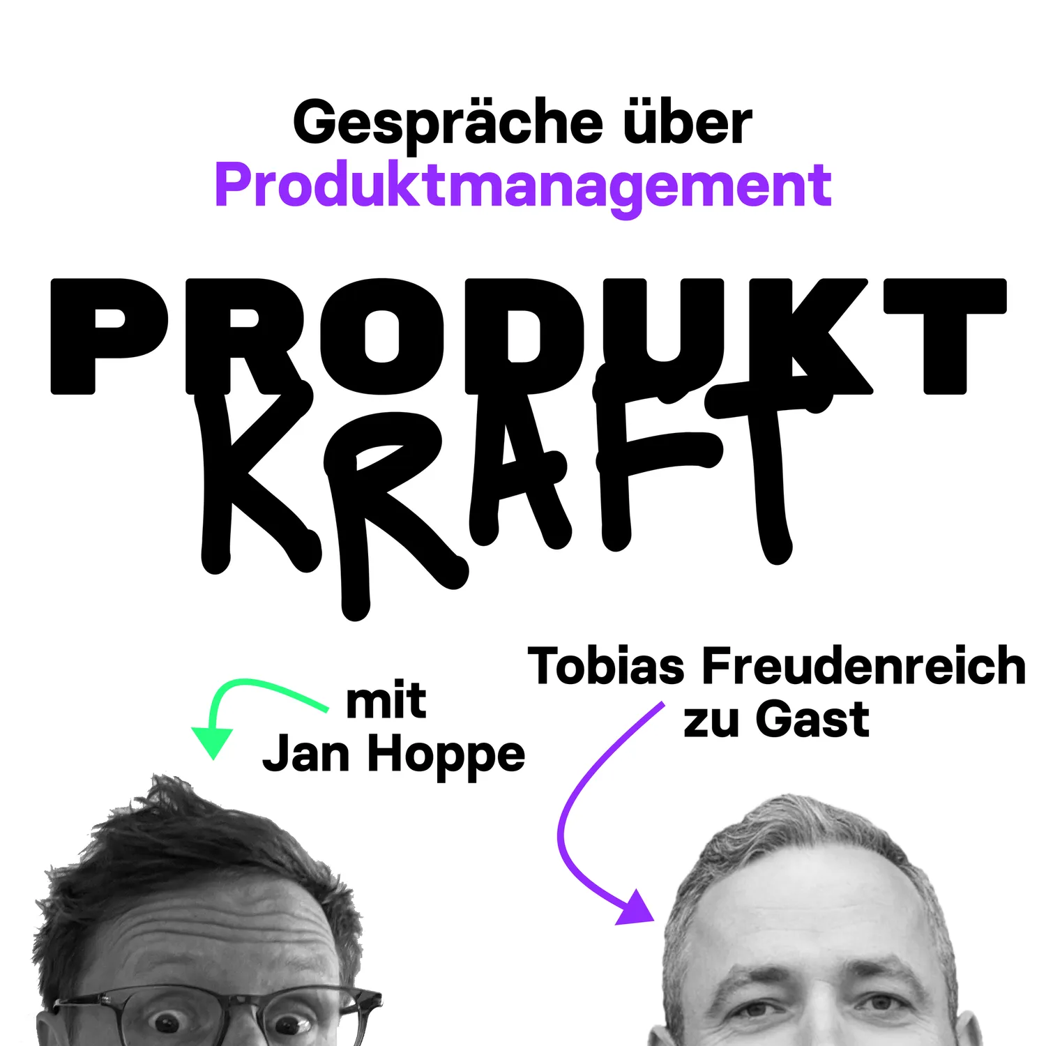 Cover der Folge 20: Produktorganisationen gezielt verändern: Was Coaching leisten kann und Consulting nicht – Tobias Freudenreich zu Gast (Founder & Coach @ Hey Clarity.)